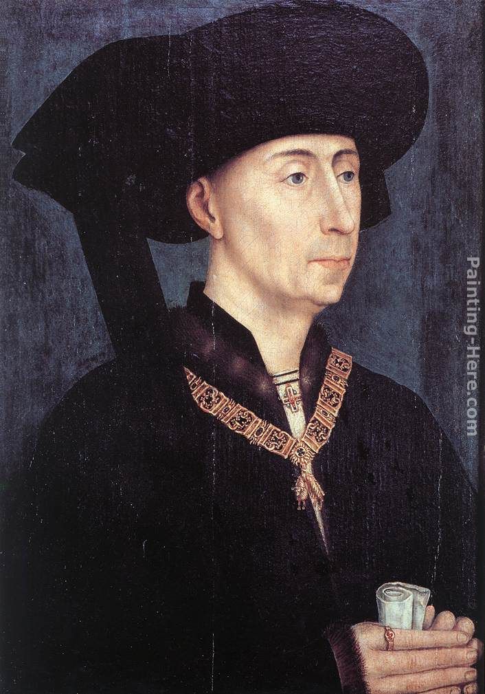 Philip the Good painting - Rogier van der Weyden Philip the Good art painting
